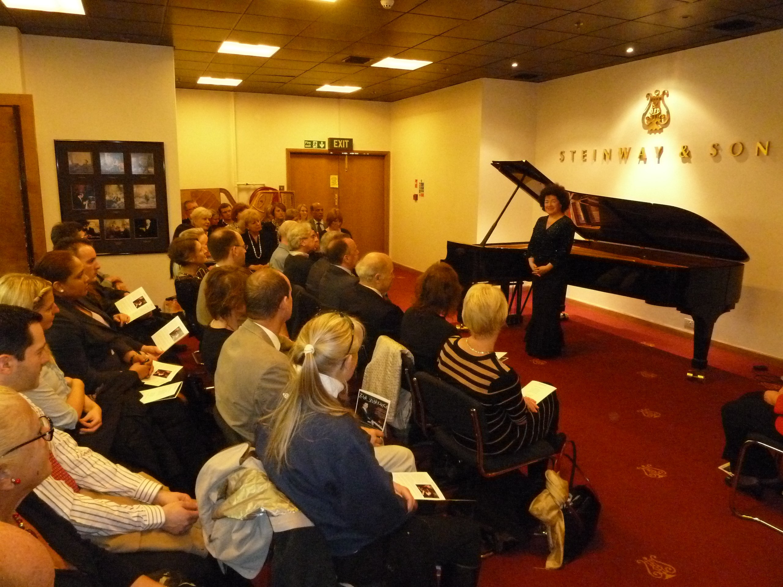 London, Steinway Hall, 2012